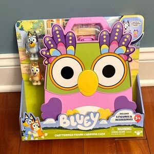 Chattermax Figure Carrying Case - Pink and Yellow